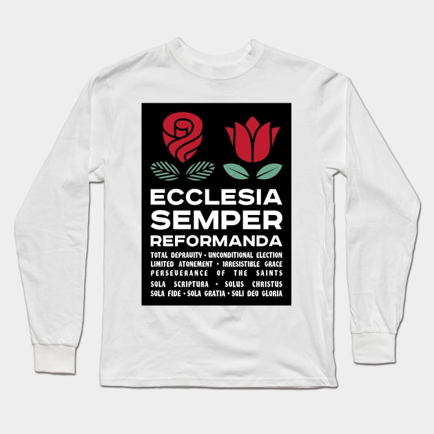 Ecclesia Semper Reformanda Long Sleeve T-Shirt by Reformer